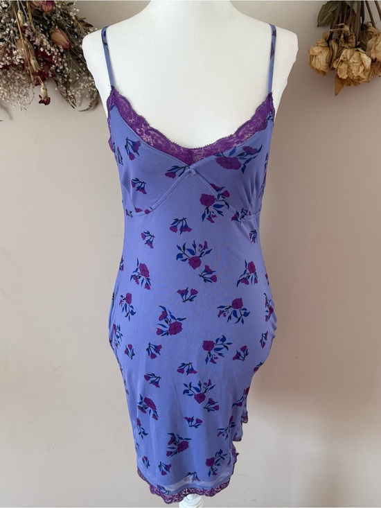 wild fable Other - Fairycore/Cottagecore wild fable Lavender Floral Lace-Trim Slip